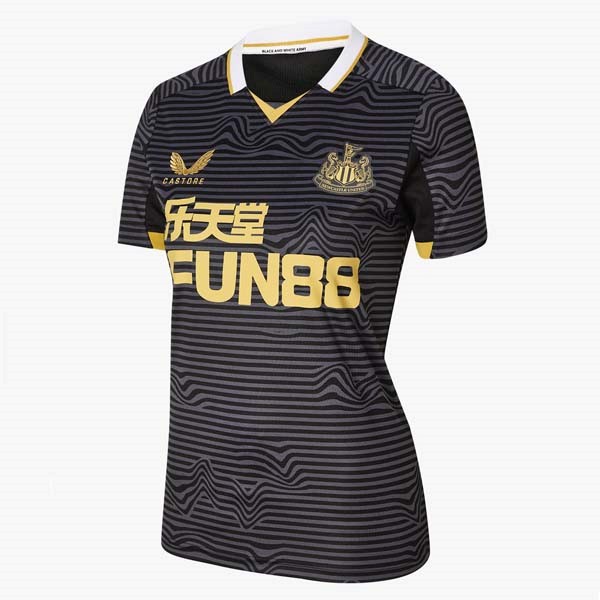 Camiseta Newcastle United Replica Segunda Ropa Mujer 2021/22